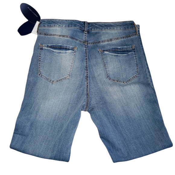 Scoop NWT Women's High Rise Button Fly Skinny Light Wash Jeans 580 - Picture 6 of 8